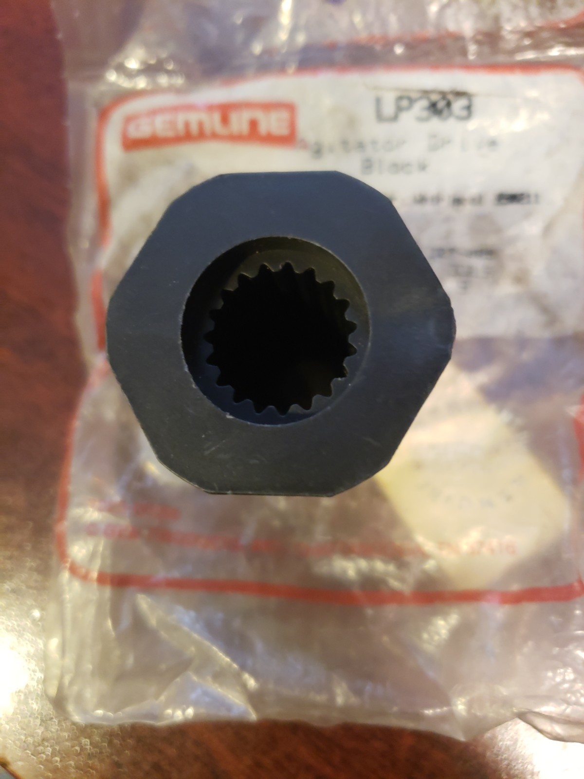 NOS Robertshaw FSP Whirlpool Washing Machine Agitator Drive Block 350211 lp303