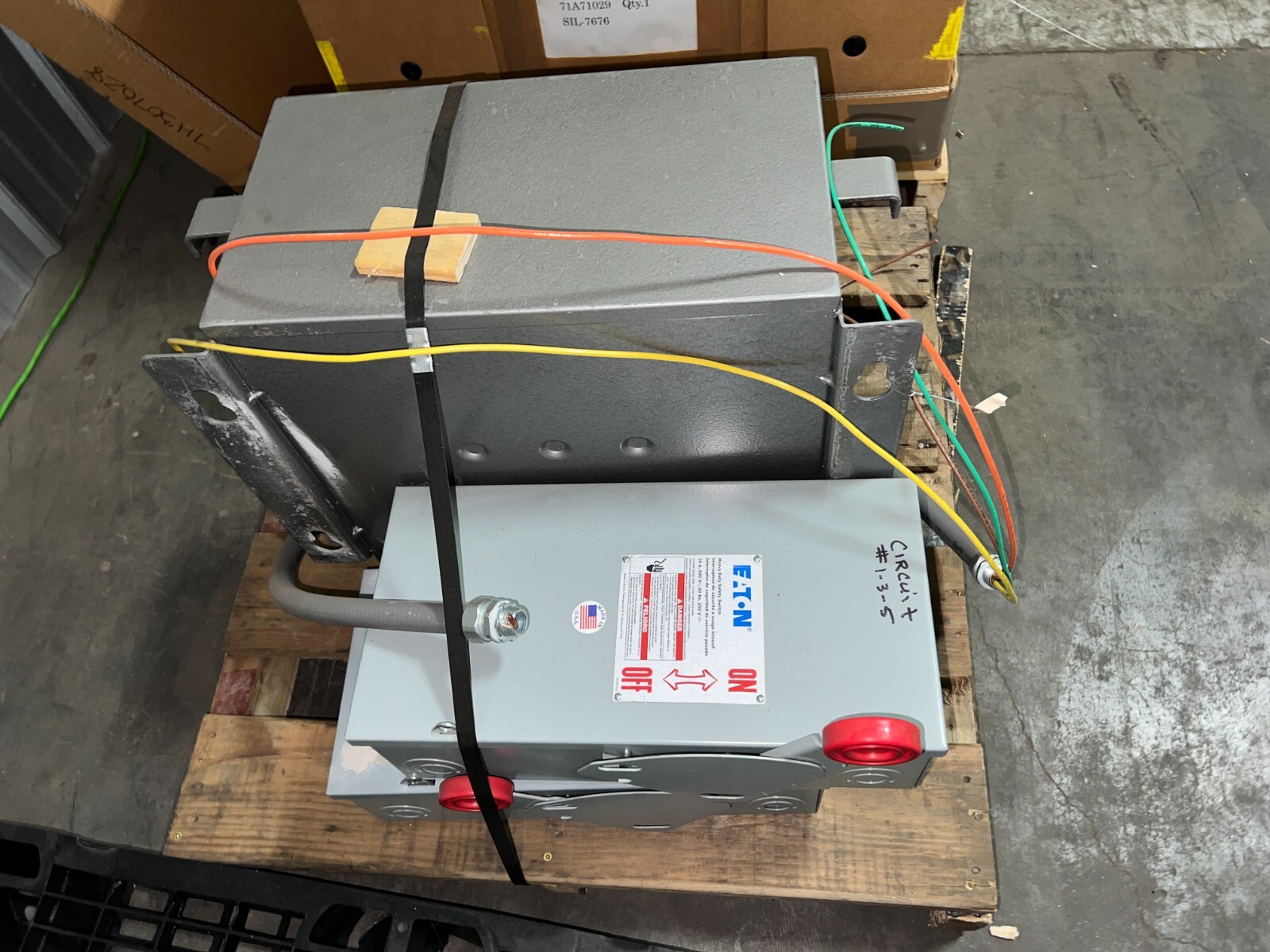 DONGAN #76-0206SH TRANSFORMER THREE PHASE GENERAL PURPOSE 480V 6KVA
