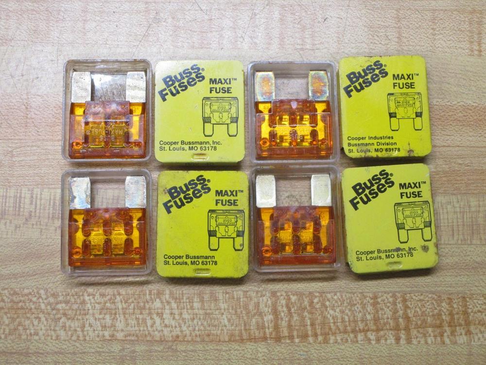 Buss MAX-40 Bussmann Automotive Fuse Cross Ref 6AYE0 (Pack of 4)