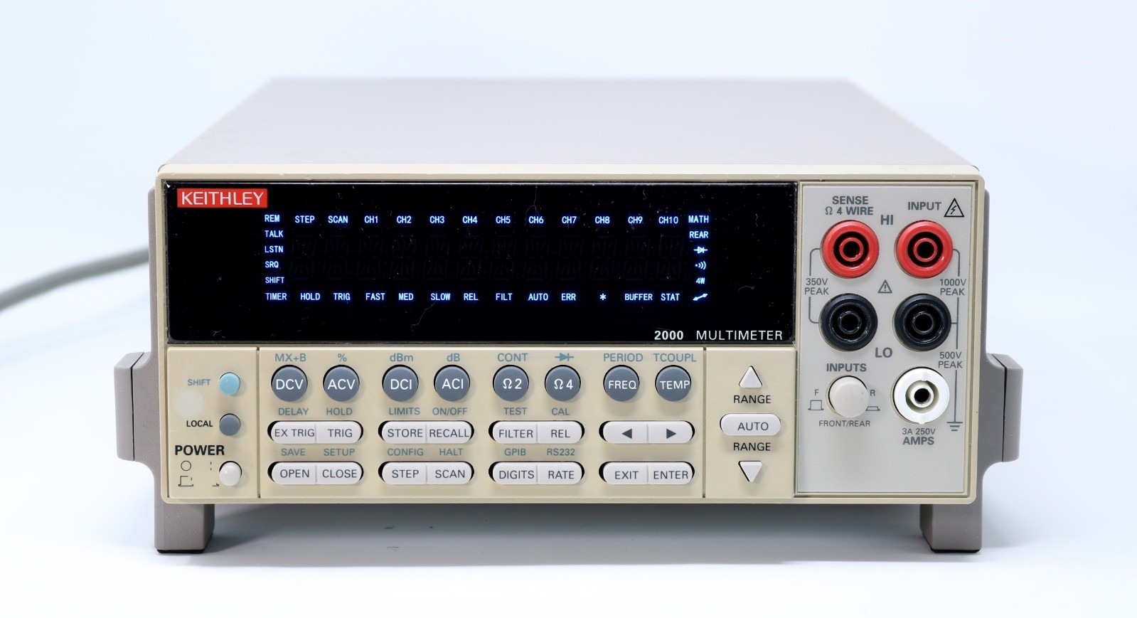 VFD to LED Display Replacement SERVICE – Keithley 2000/2015/2010 – LED Upgrade