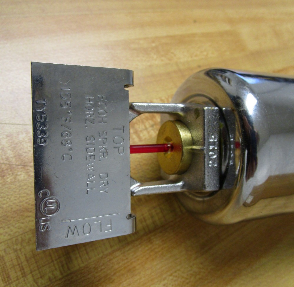 Tyco Fire Protection DS3 HSW DEEP ESC 3MM 155 CHROME Automatic Sprinkler TY5339
