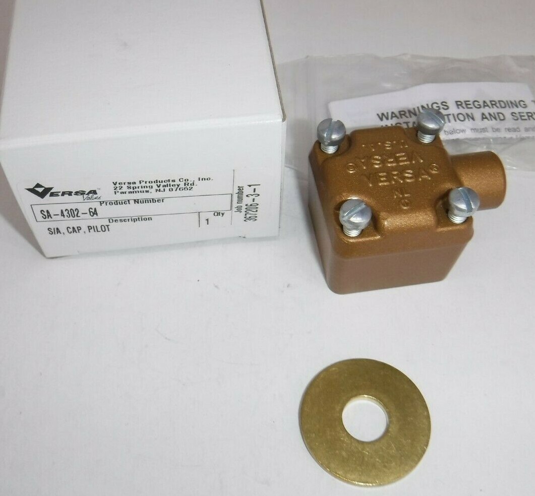 Versa SA-4302-64 SPRING CAP ASSEMBLY, 1/4″