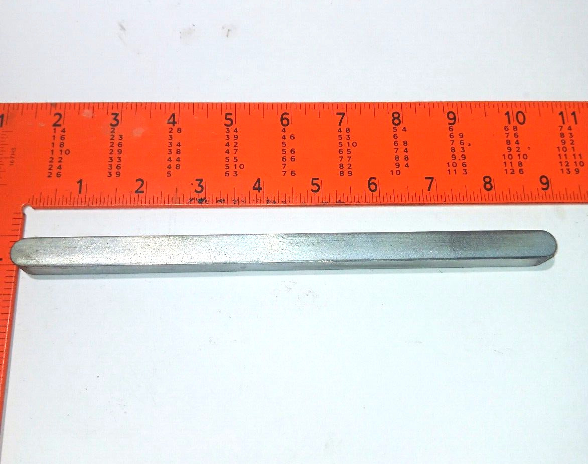 Precision brand key stock 1/2″ x 1/2″ x 8-3/4″ long, w/ Machined Ends