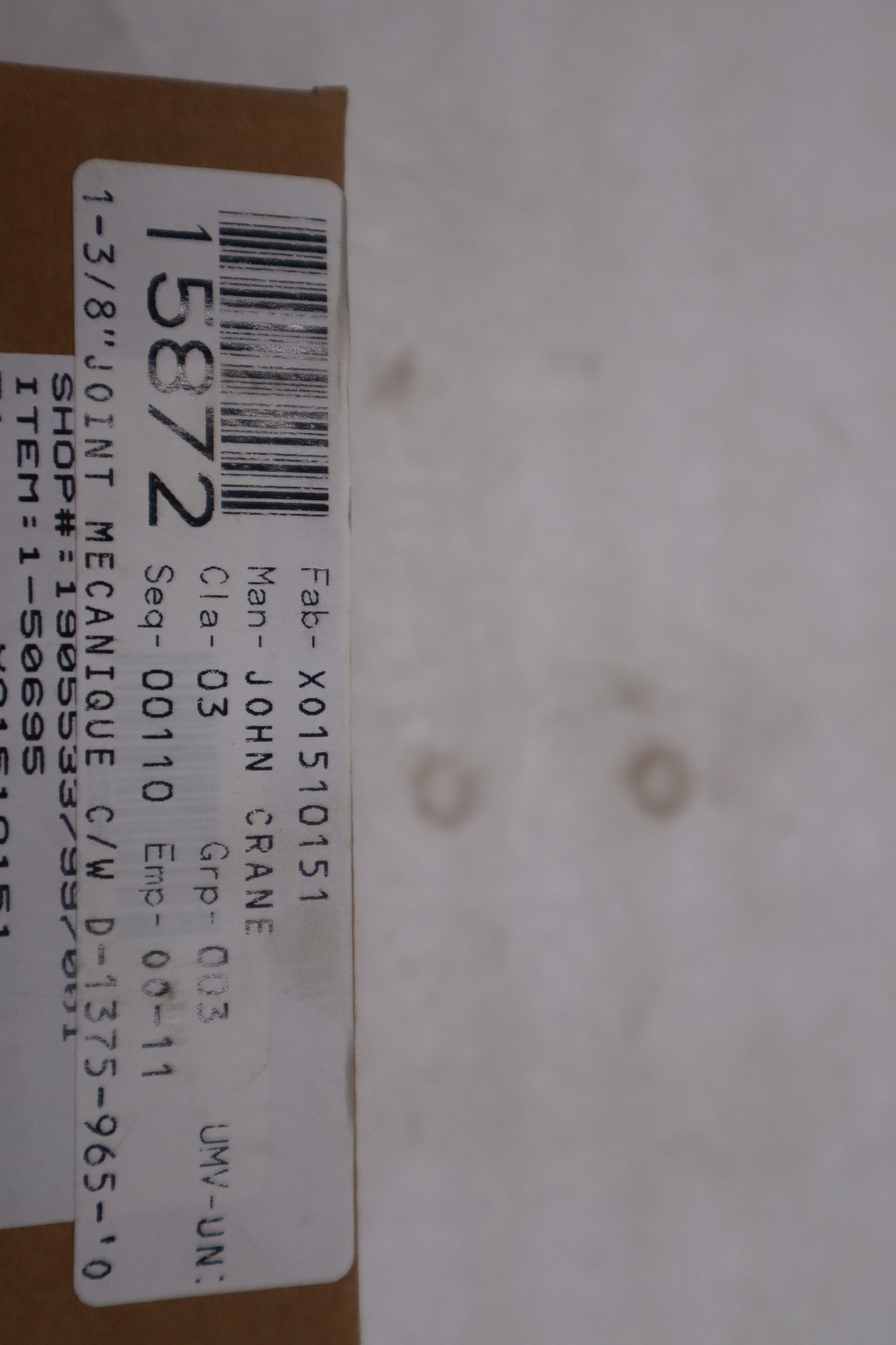 John Crane FSD3000/ D-1375-965-“0″ 1-3/8” Spring Seal Assembly – STOCK GF475A