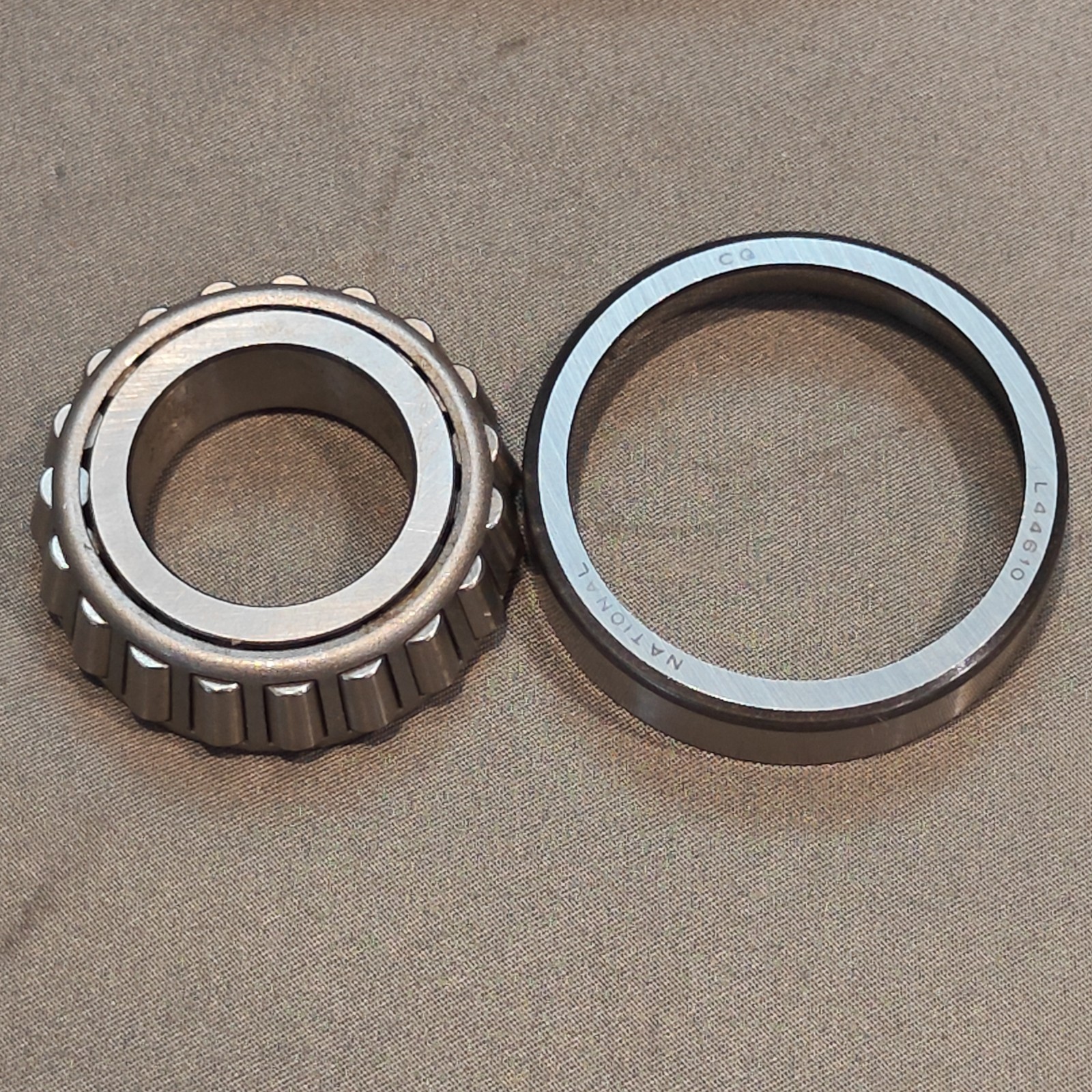National A-14 Bower Tapered Roller Bearing Race Cup & Cone, L44543