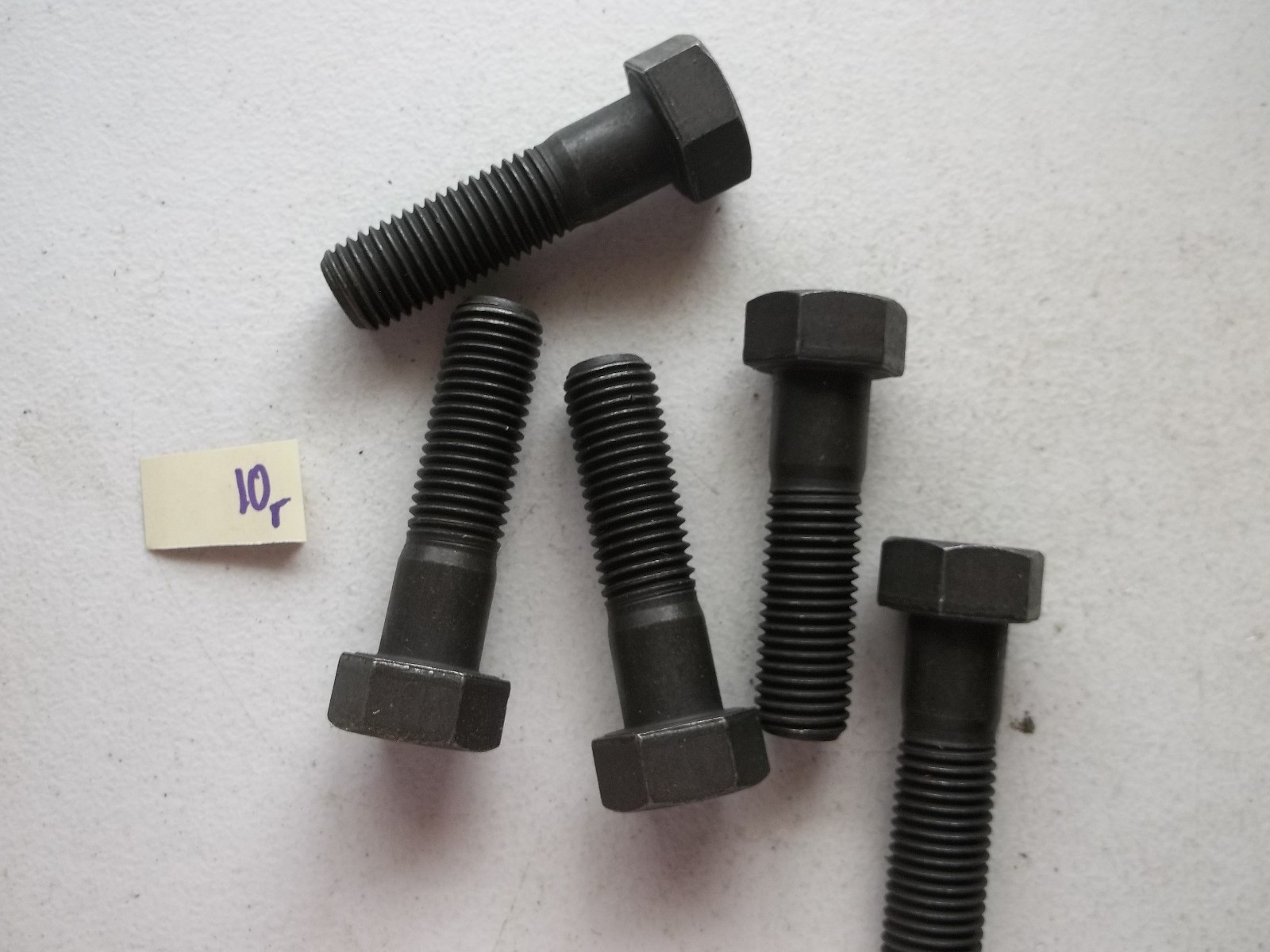 LOT OF 5 NEW 5F CAT CATERPILLAR 114-0358 4-13/16″ long HEAD HEAD BOLT (WL45-1)