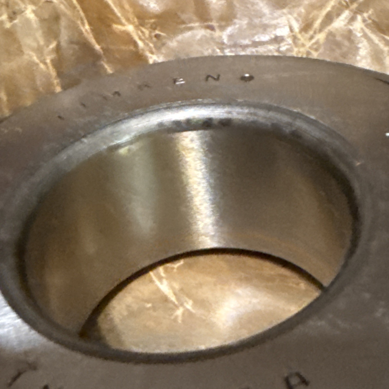 65320 TIMKEN TAPERED ROLLER BEARING CUP 4.5000 in OD, 1.3750 in WIDTH