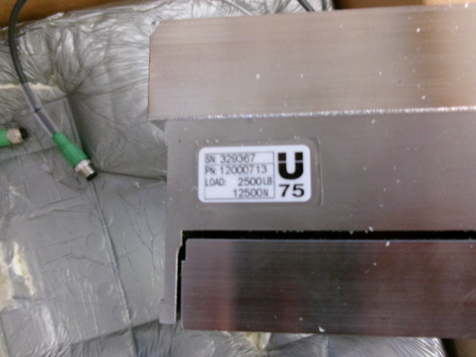 NIB montalvo U75 Pillow Block Load Cell 2500LB 12000713 12500N U75-2500 #1