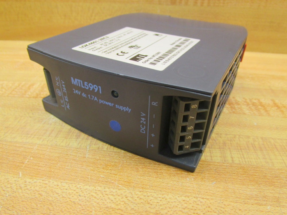 Measurement Technology MTL5991 Din-Rail Power Supply LOK 4601-2RC3