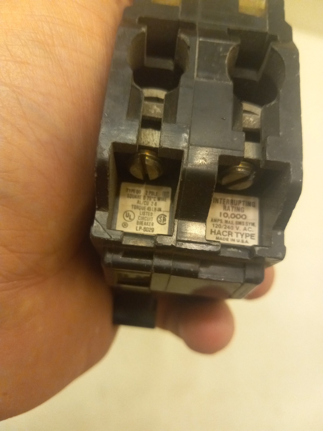 Square D Circuit Breaker 2-Pole 40A, Issue: LP-6029 *FREE SHIPPING*
