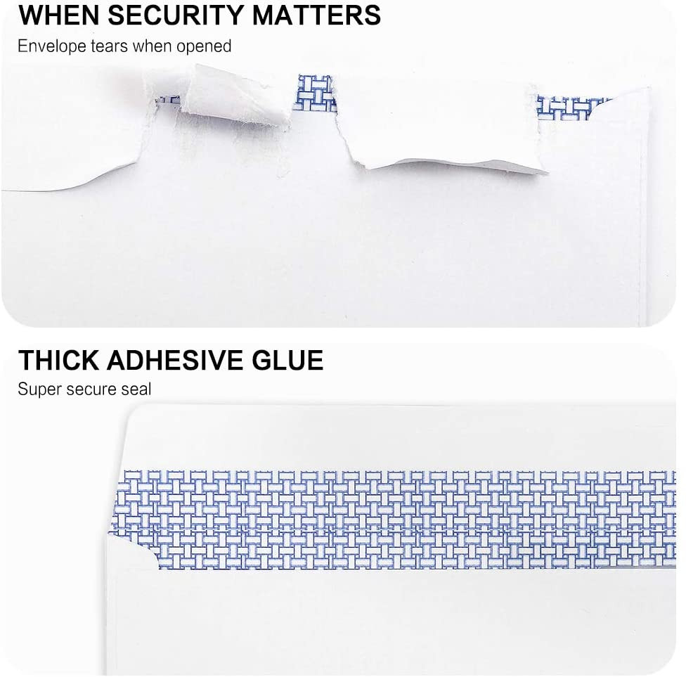 #9 Double Window Security Envelopes, No.9 Double Window Business Envelopes D…