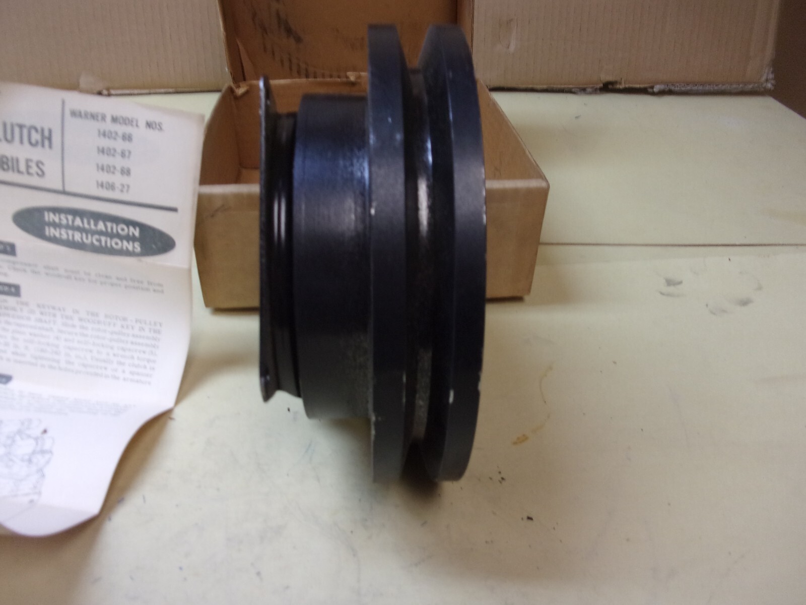 ACF Carter 26-1607 AC Compressor Clutch Pulley , Ford , Warner 1406-52