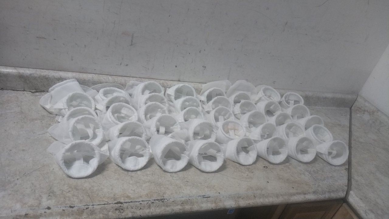 Pentair/Pentek NMO100K3S-75 40 Pk 3 Trade Size 20 GPM 4-1/8 In Dia Filter Bag