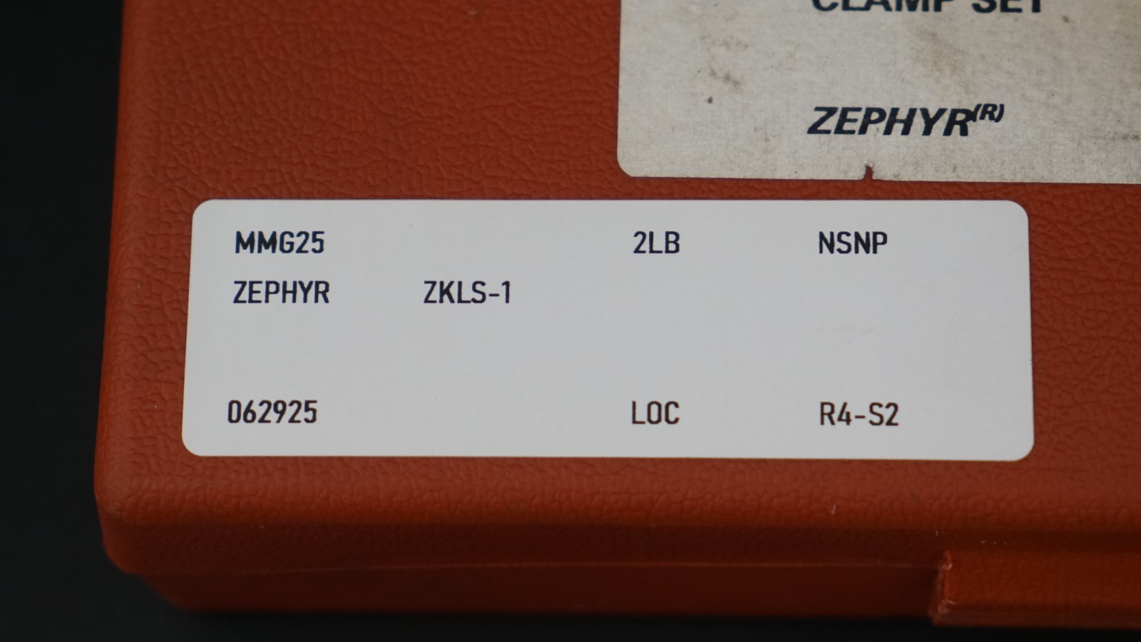Zephyr ZKLS-1 Kwik-Lok Clamping Set, 7 Pieces
