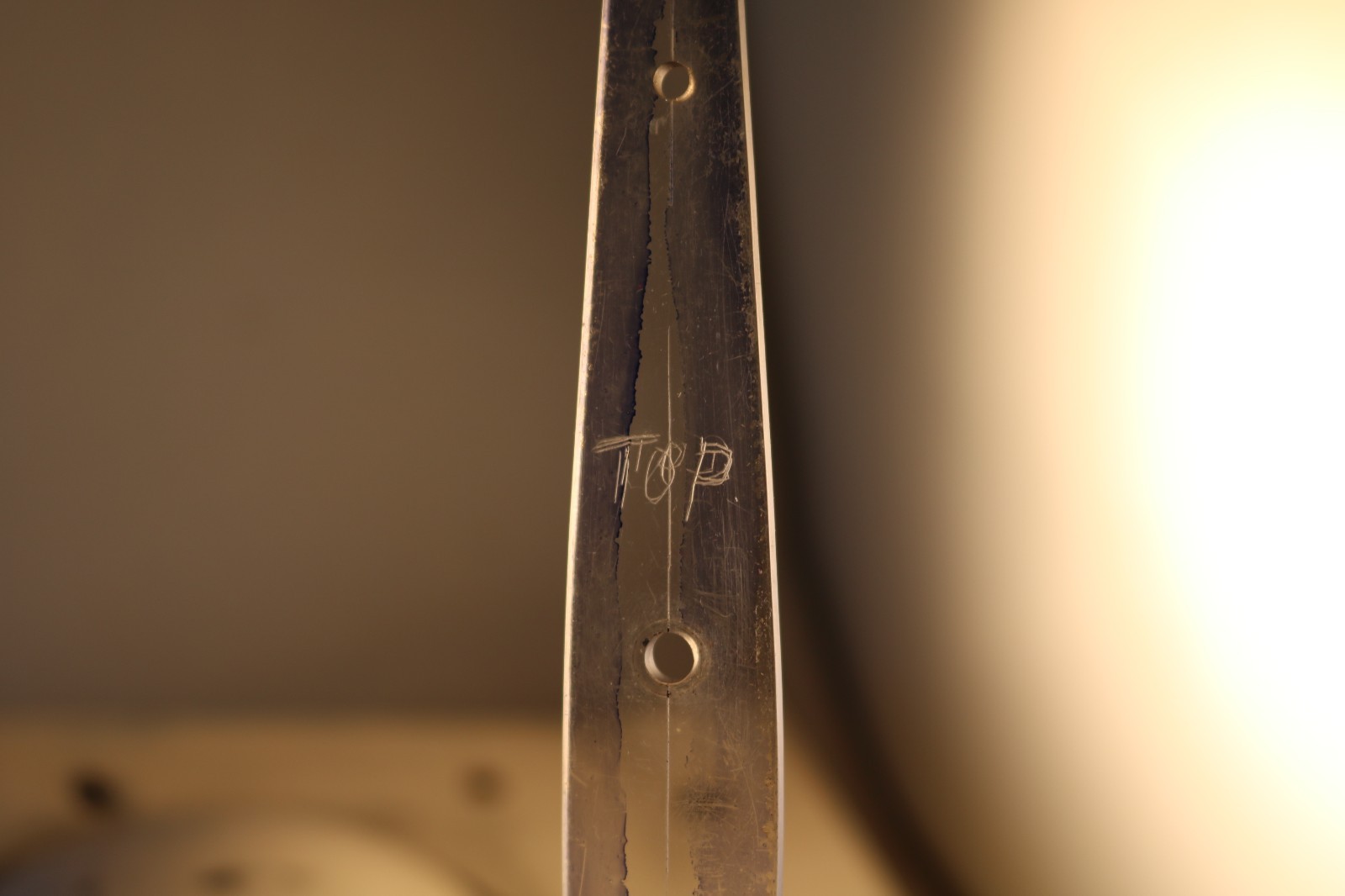Industrial Aluminum Foundry Mold 13LB Prototype Spoon Casting Brutalist Chic Art