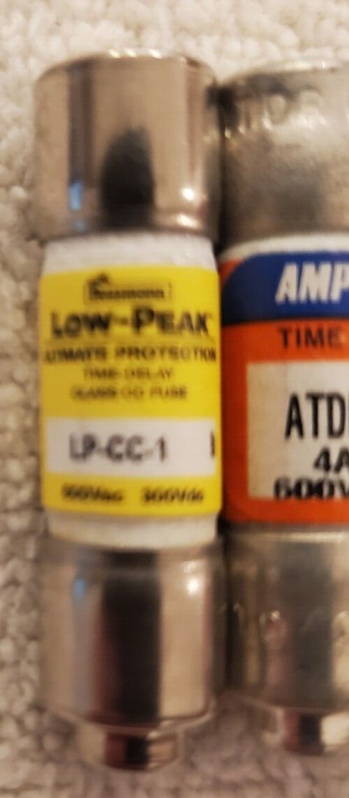 Tron FNQ-20,Littlefuse FLM10, AMP ATDR4,Bussman LPCC1 Lot of 5 Variety New Fuses