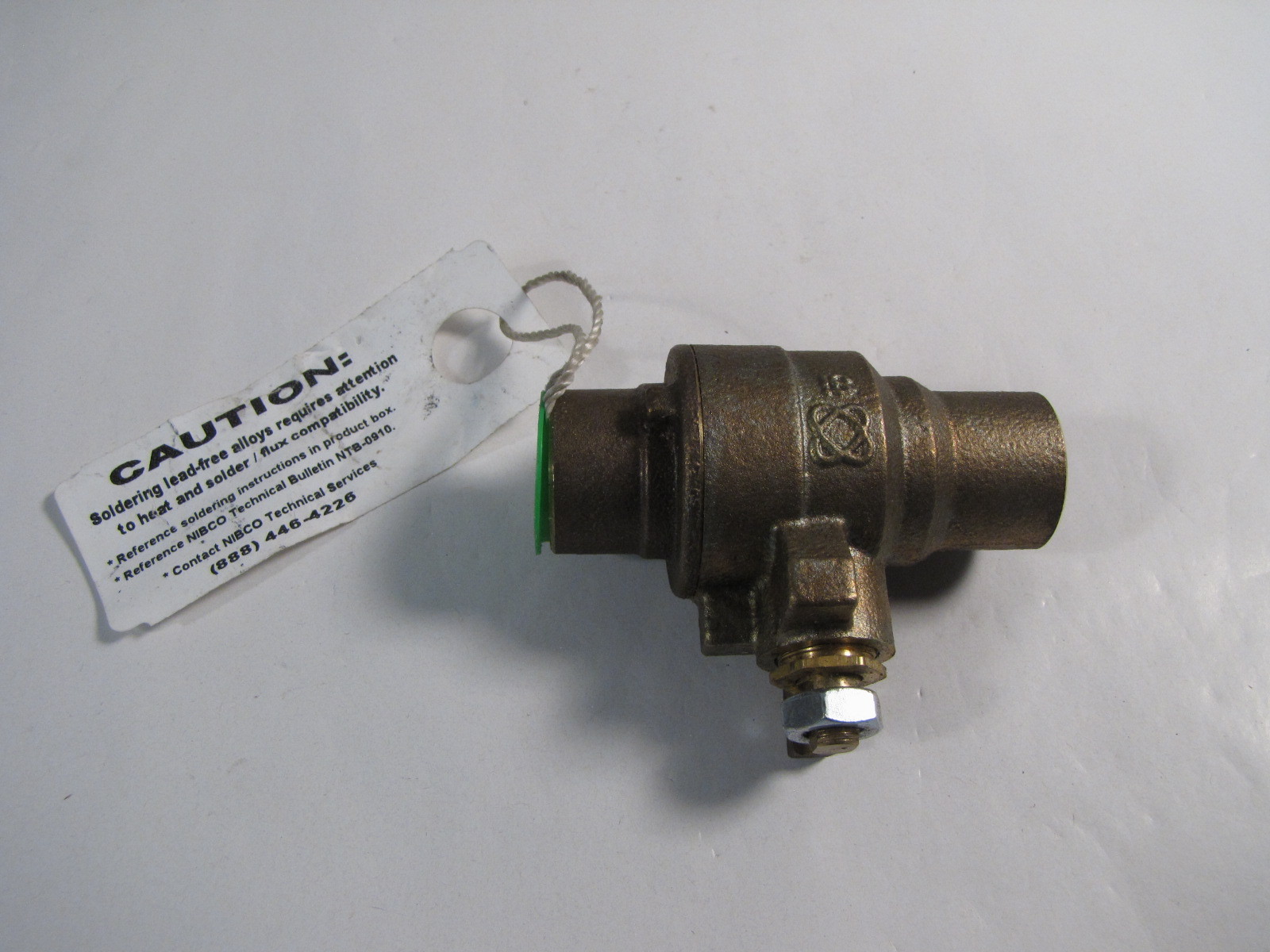 Nibco Bronze Ball Valve 3/4″ 600 CWP NEW