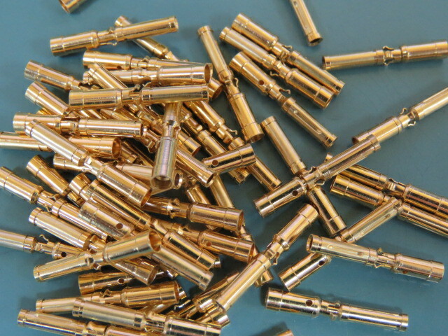 POSITRONIC FC114N2 Qty of 27 per Lot 2.5MM2 COPPER ALLOY WIRE TERMINAL