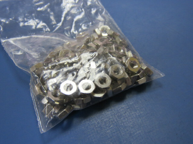 MCMASTER-CARR 91841A005 Qty of 100 per Lot 18-8 Stainless Steel Hex Nut 4-40 Th