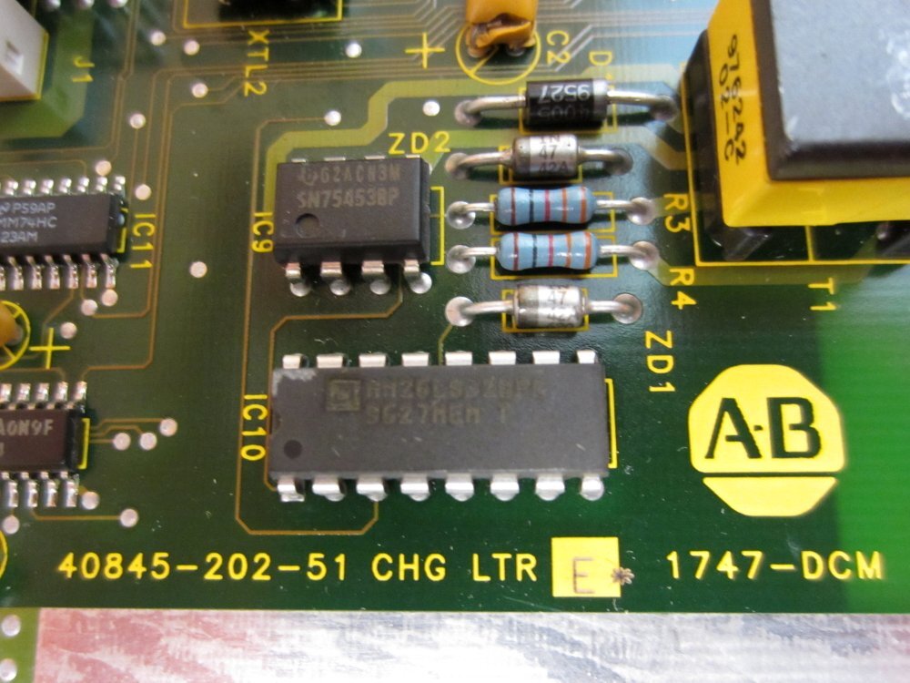 Allen Bradley 40845-202-51 1747-DCM Board A40845-202-51 Non-Refundable