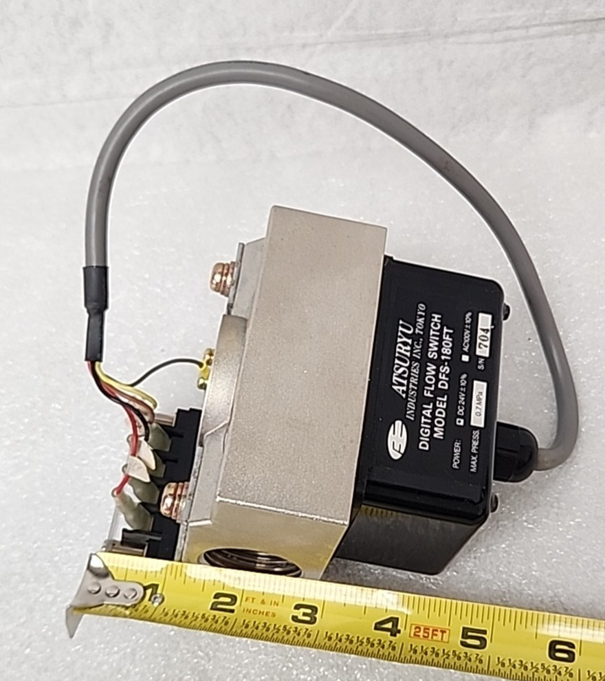 Fanuc A91L-0001-0214/180 Digital Flow Switch / Atsuryu Industries DFS-180FT