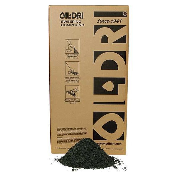 Oil-Dri L91050ug Ultra Green Wax Base Sweeping Compound