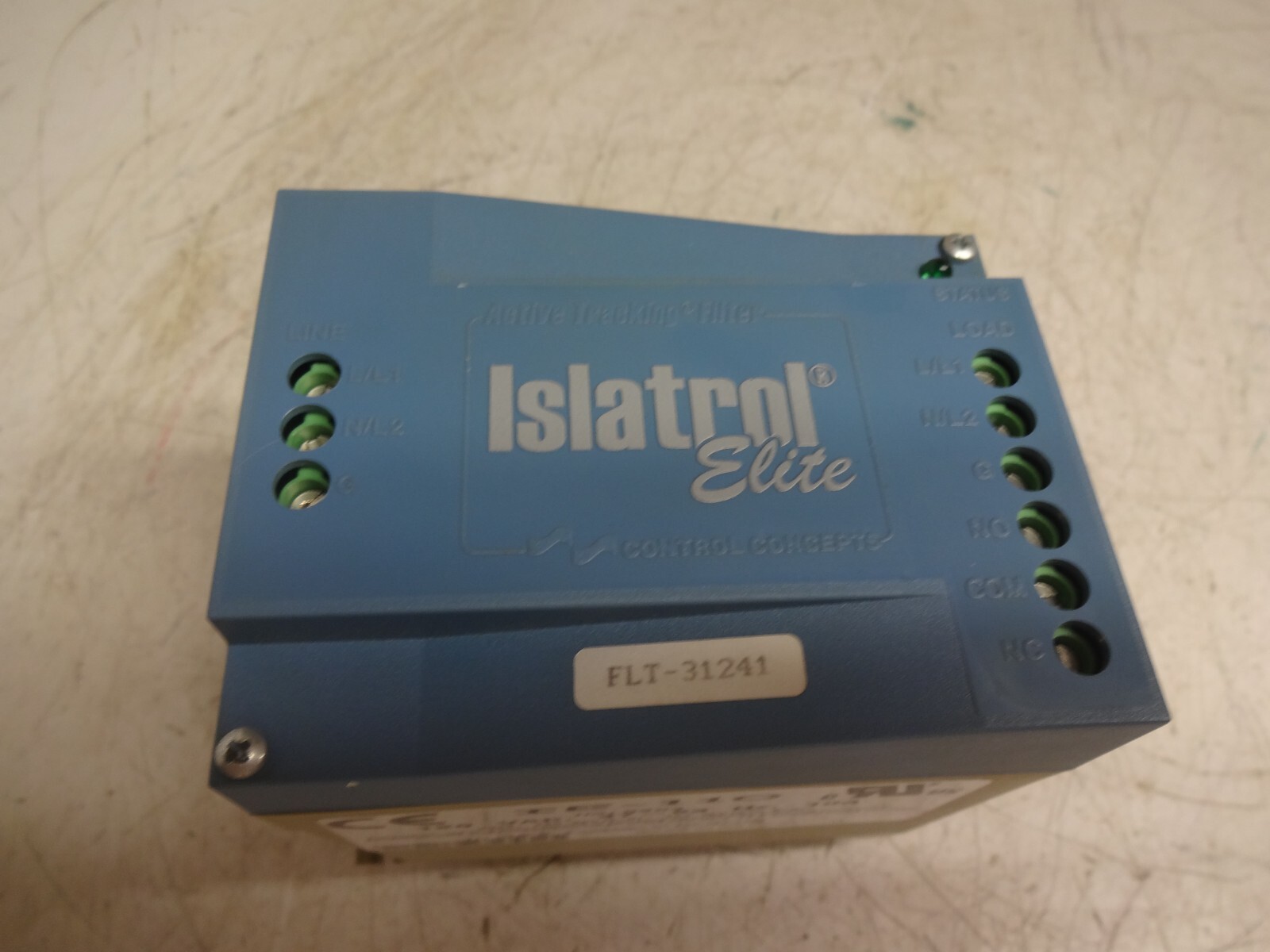 Islatrol IE-110 The Active Tracking Filter 120 VAC 10 Amp IE110
