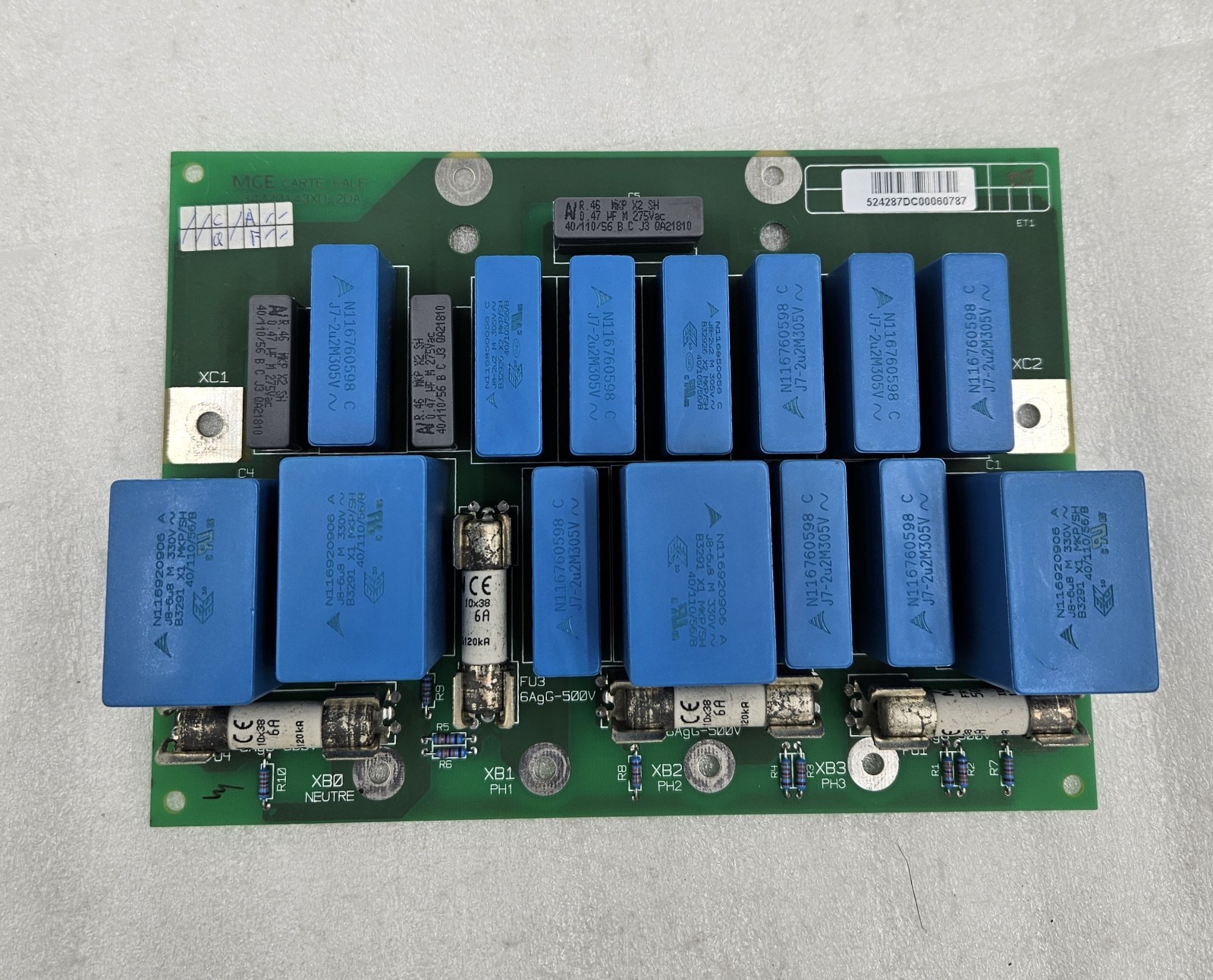 SCHNEIDER 0J-0P4287DC PCB ASSY FALE MGE CARTE FALE 34020143XD-1DA/2DA FAST SHIP