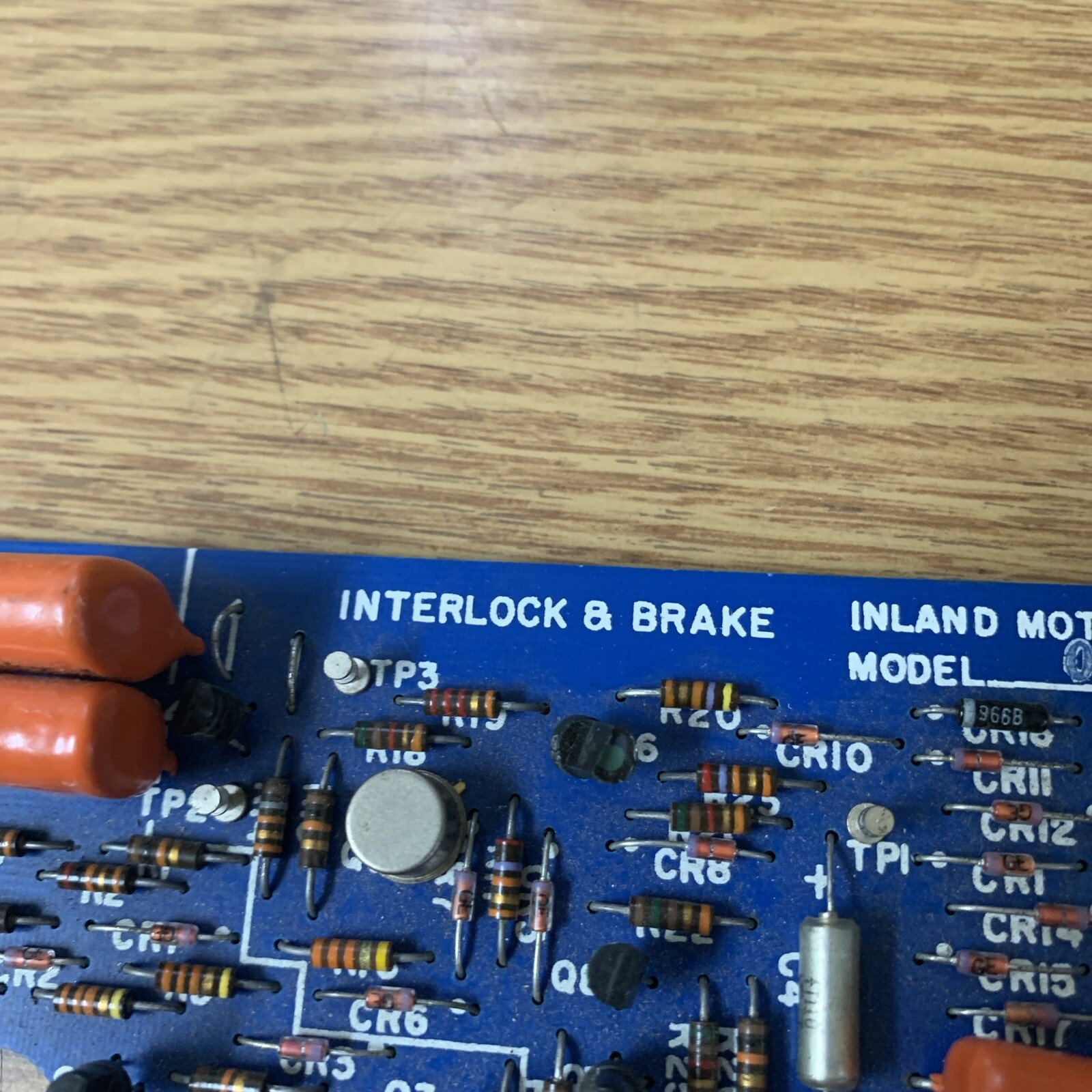 INLAND MOTOR CORP MODEL 01 INTERLOCK AND BRAKE EM-3-00 20 See Pics