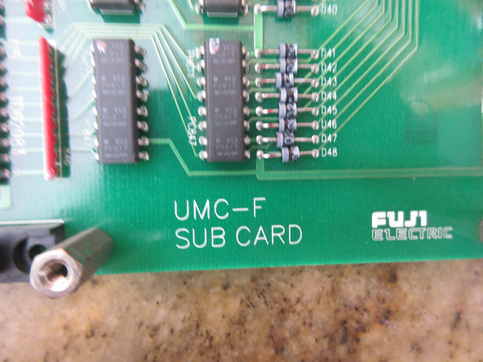 FUJI CIRCUIT BOARD UMC-F SUB CARD F930 78 77(3)