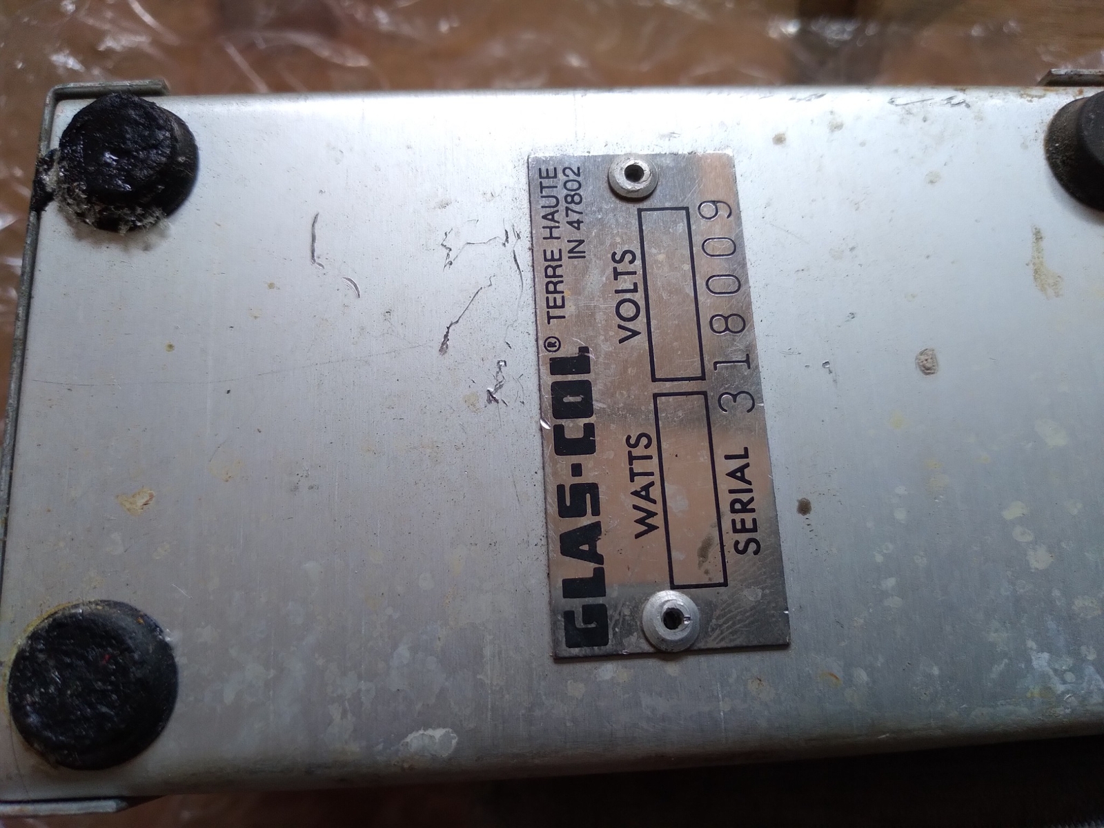 GLAS-COL 318009 PL-312 MINITROL 1500 WATTS 115 VOLTS 13 AMP MAX.