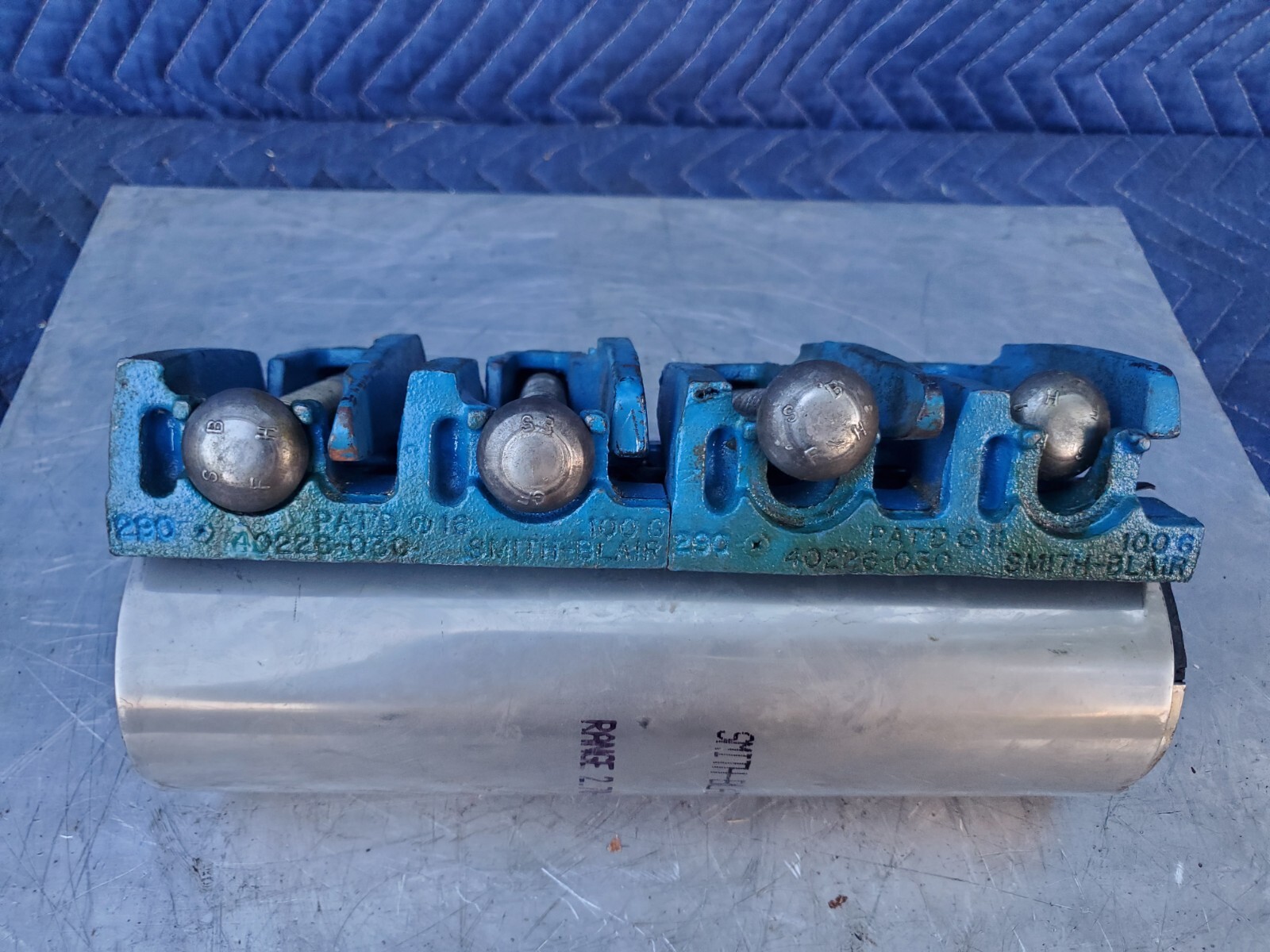 Smith Blair 226-00027510-000 10.25″ Wide Pipe Repair Clamp Full Circle Collar