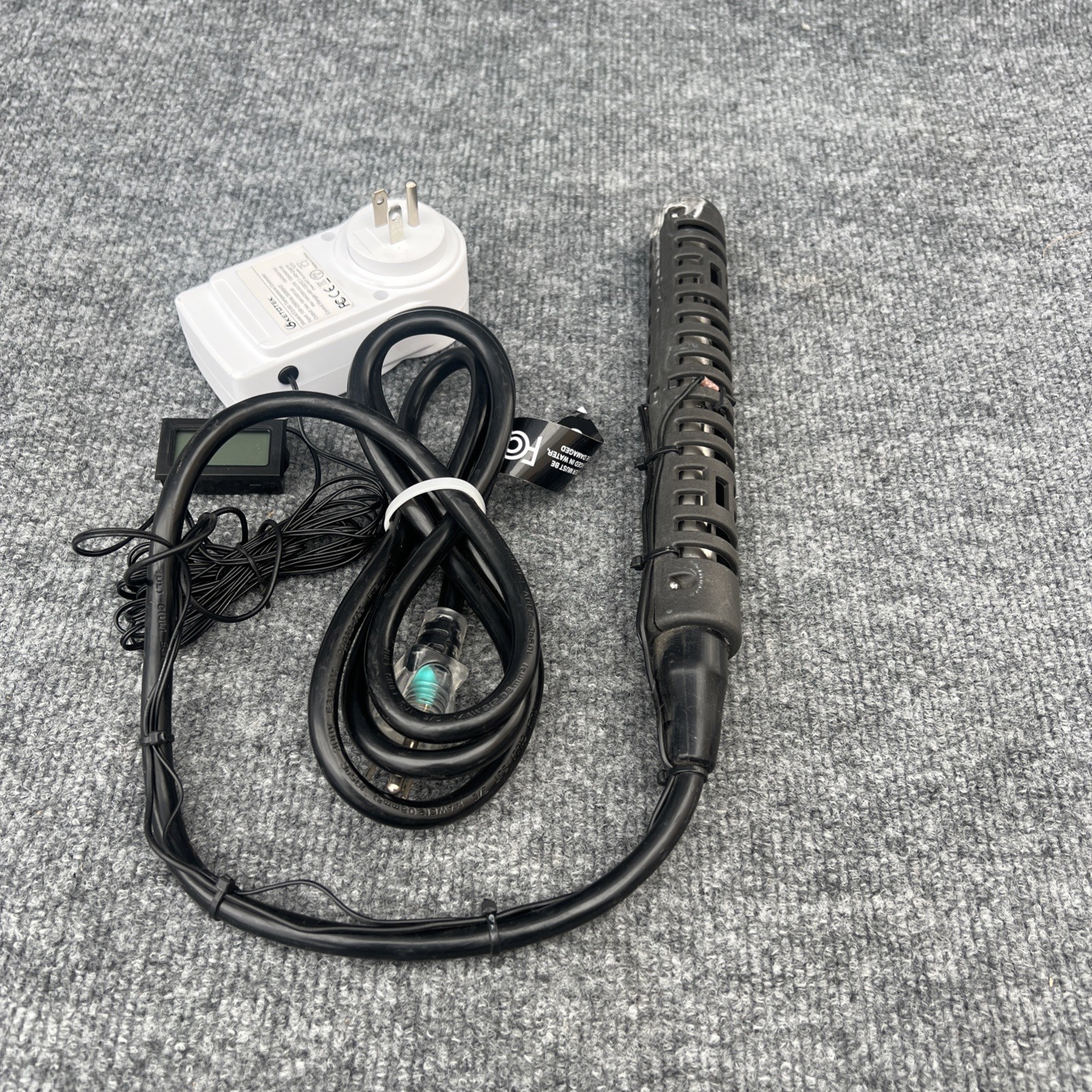 GRILLME 1500W Immersion Water Heater with Intelligent Stainless Steel 316L Used