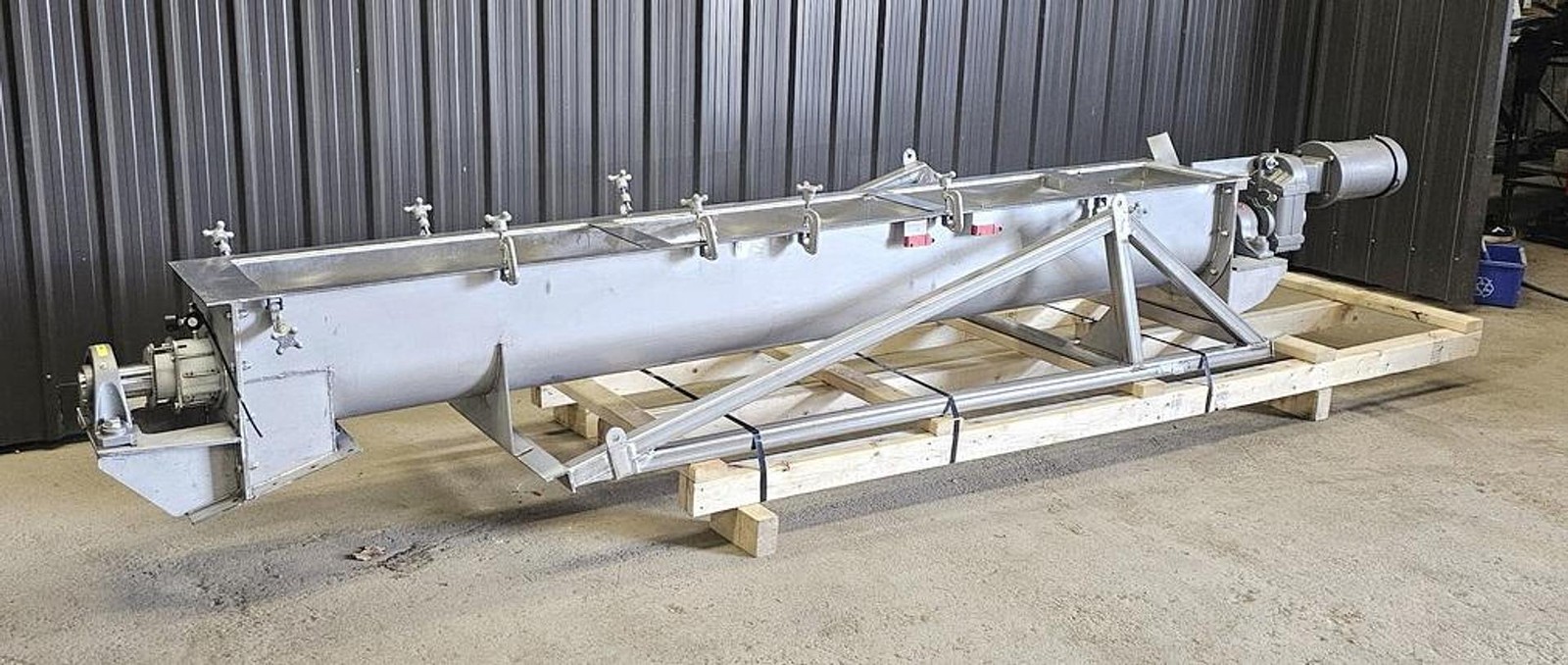 Used Hayes & Stolz Ribbon/Paddle Blender, 15 Cubic Feet