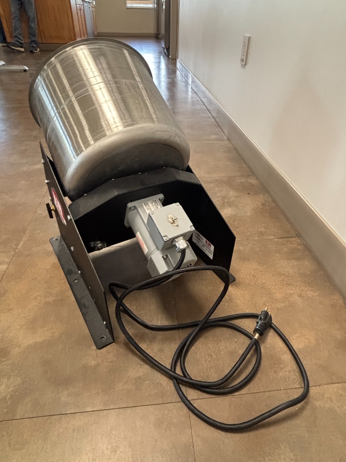 Used Karol Warner Large Mechanial Aggregate Washer Model 9075 120V 60 Hz 1.2 Amp