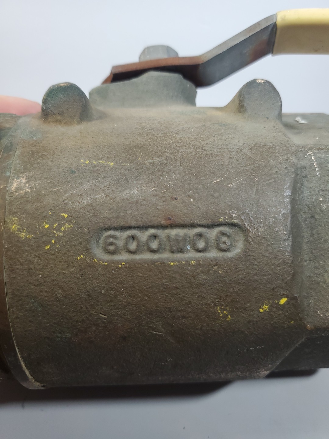 APOLLO 70-100-01 BALL VALVE BRONZE LEVER HANDLE C11-3 600 wog