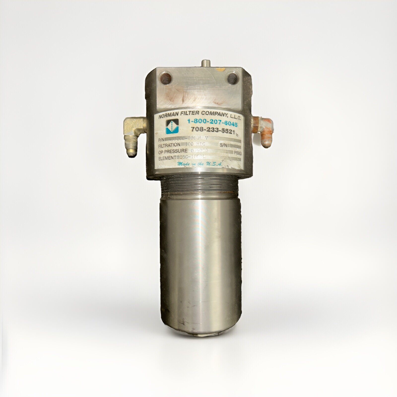 NORMAN FILTER COMPANY 4532GG-100DL-V. BC