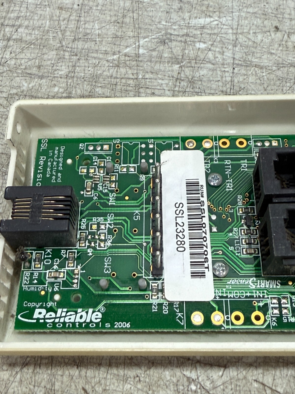Reliable Controls SMART-Sensor LCD SSL HVAC Building Control Lot of 2 Used