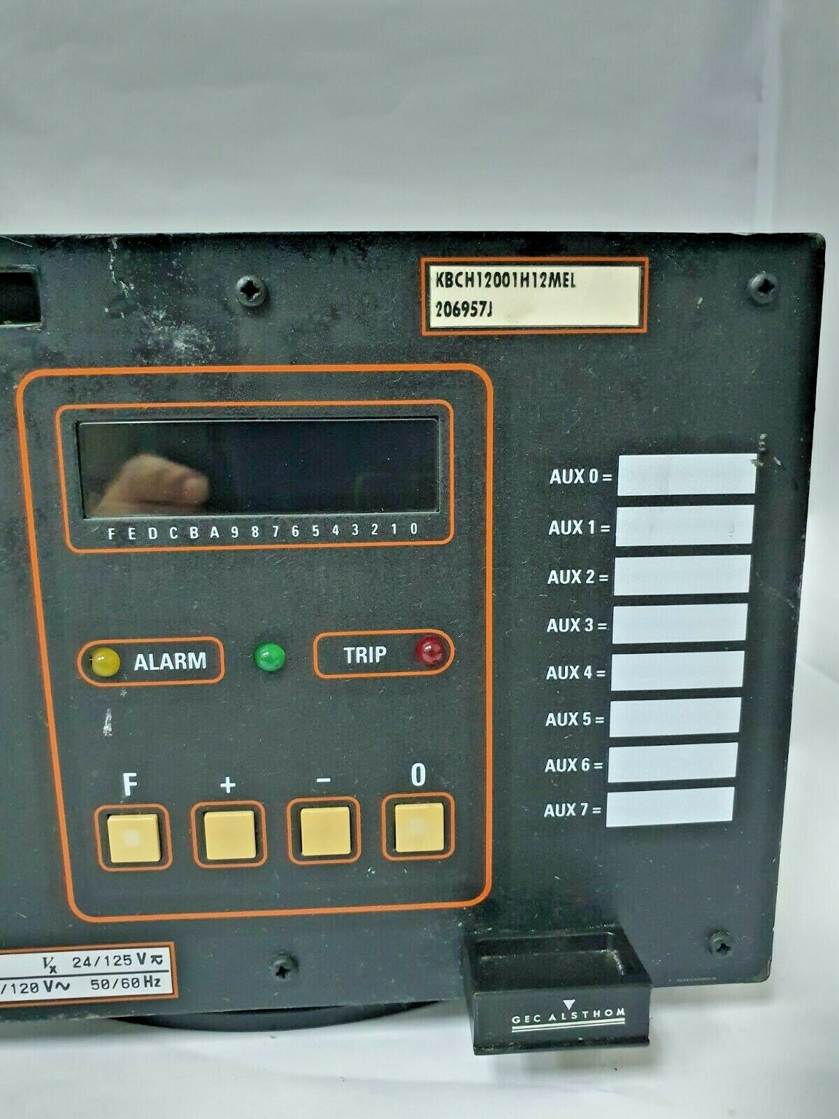 GEC ALSTHOM KBCH12001H12MEL RELAY DIFFERENTIATE,Used,UK^95802