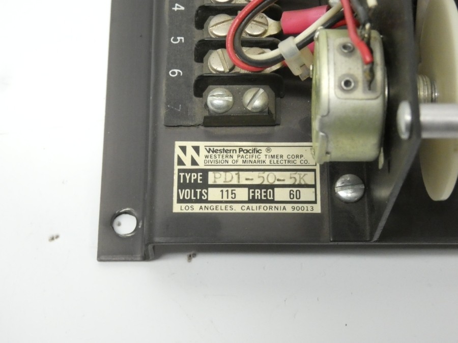 WESTERN PACIFIC PD1-50-5K 115V UNMP