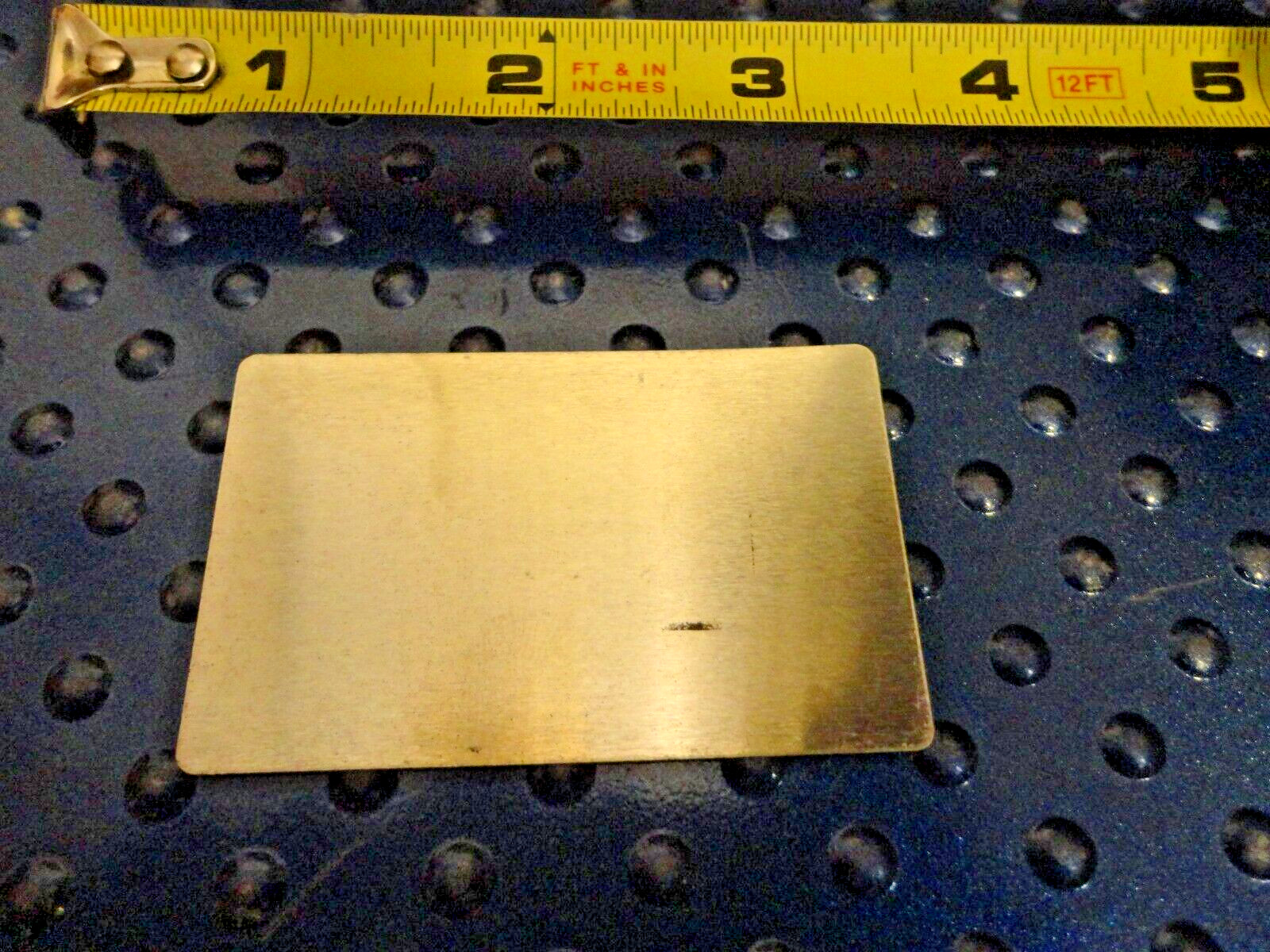 STAINLESS STEEL BLANK DETROIT DIESEL SERIAL NUMBER TAGS