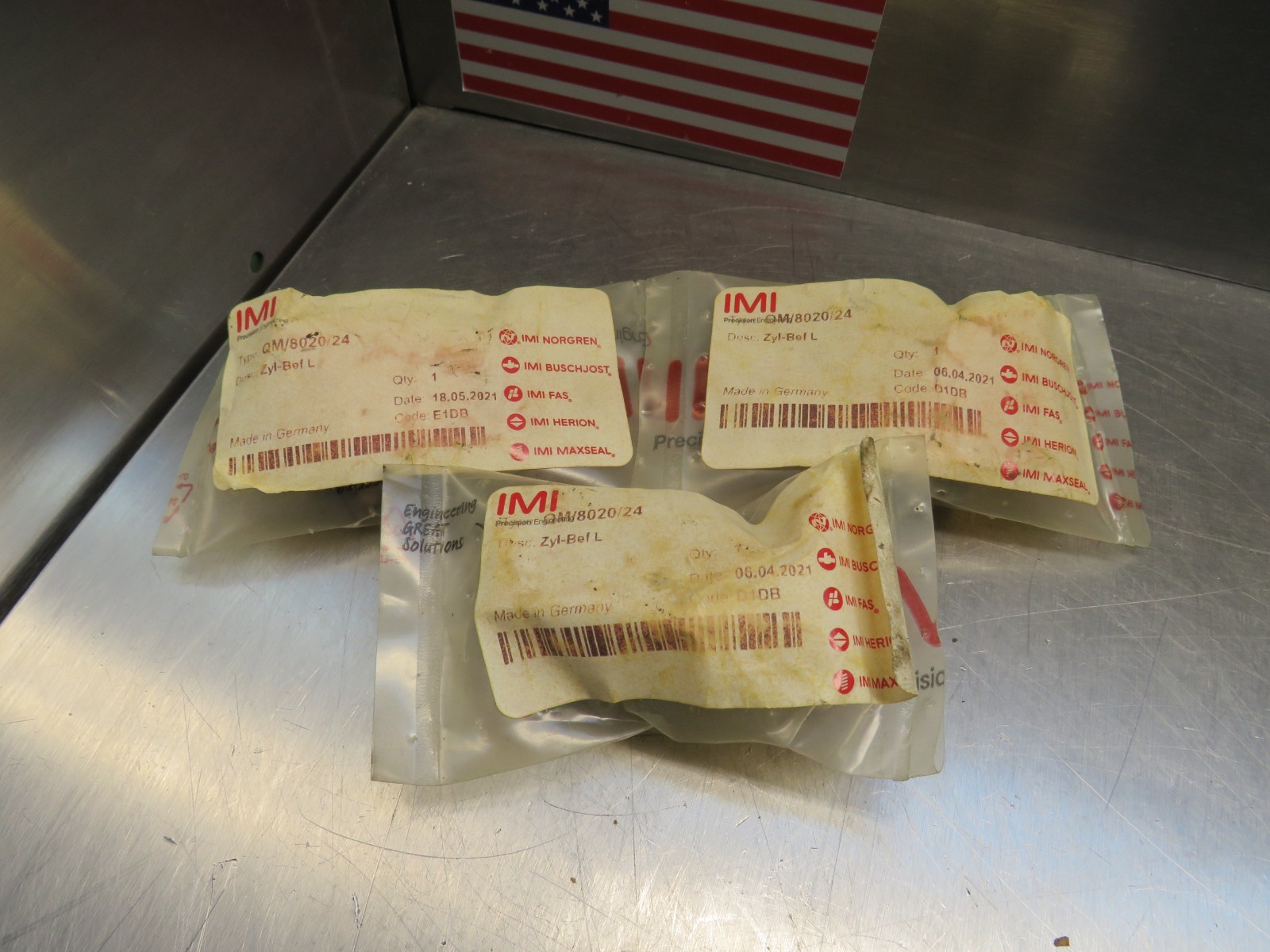 IMI Norgren QM/8020/24 Lot of 3!