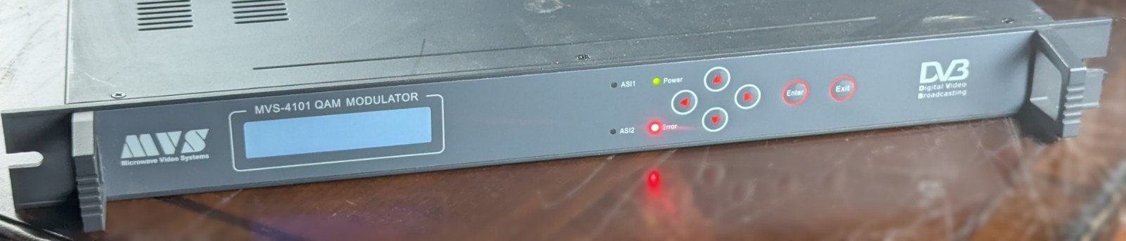 MVS-4101 QAM Modulator DVB ASI to RF Cable Headend Unit MVS-4101-BB