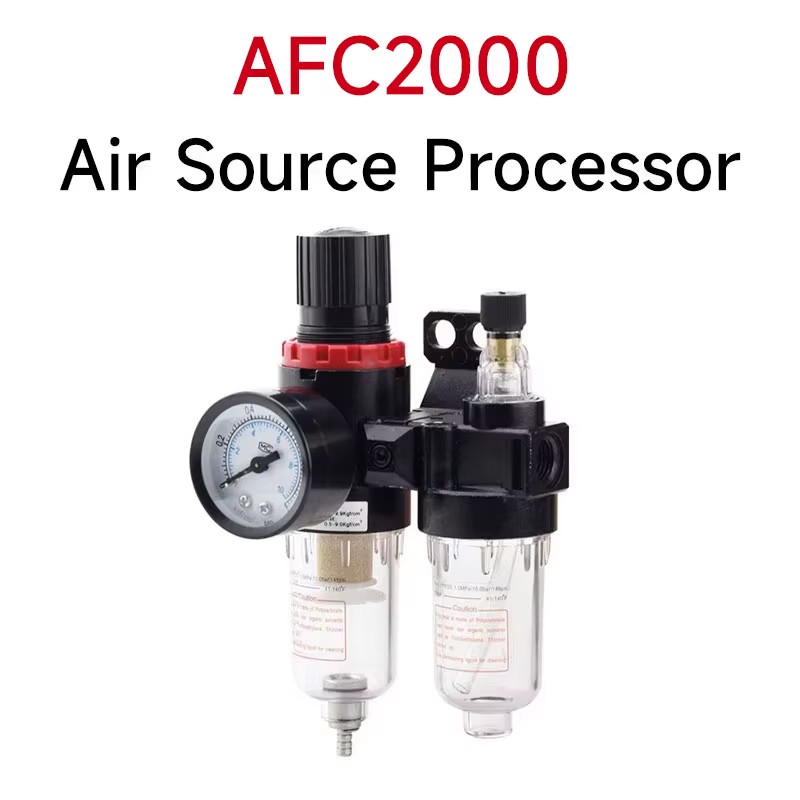 AFC2000 Air Compressor Regulator G1/4 Oil and Water Separator Air Filter Reduce