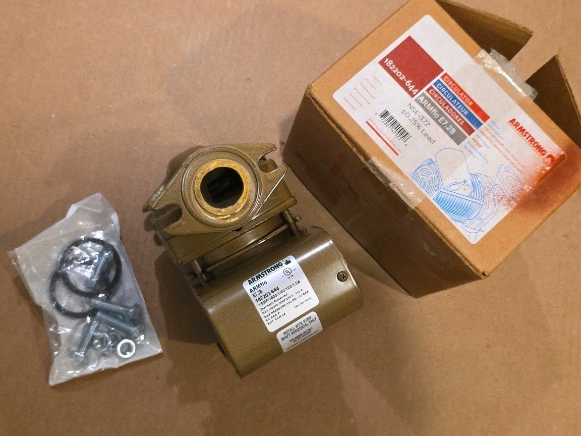 Armstrong 182202-644 1/6 HP Bronze Circulator Pump 120V