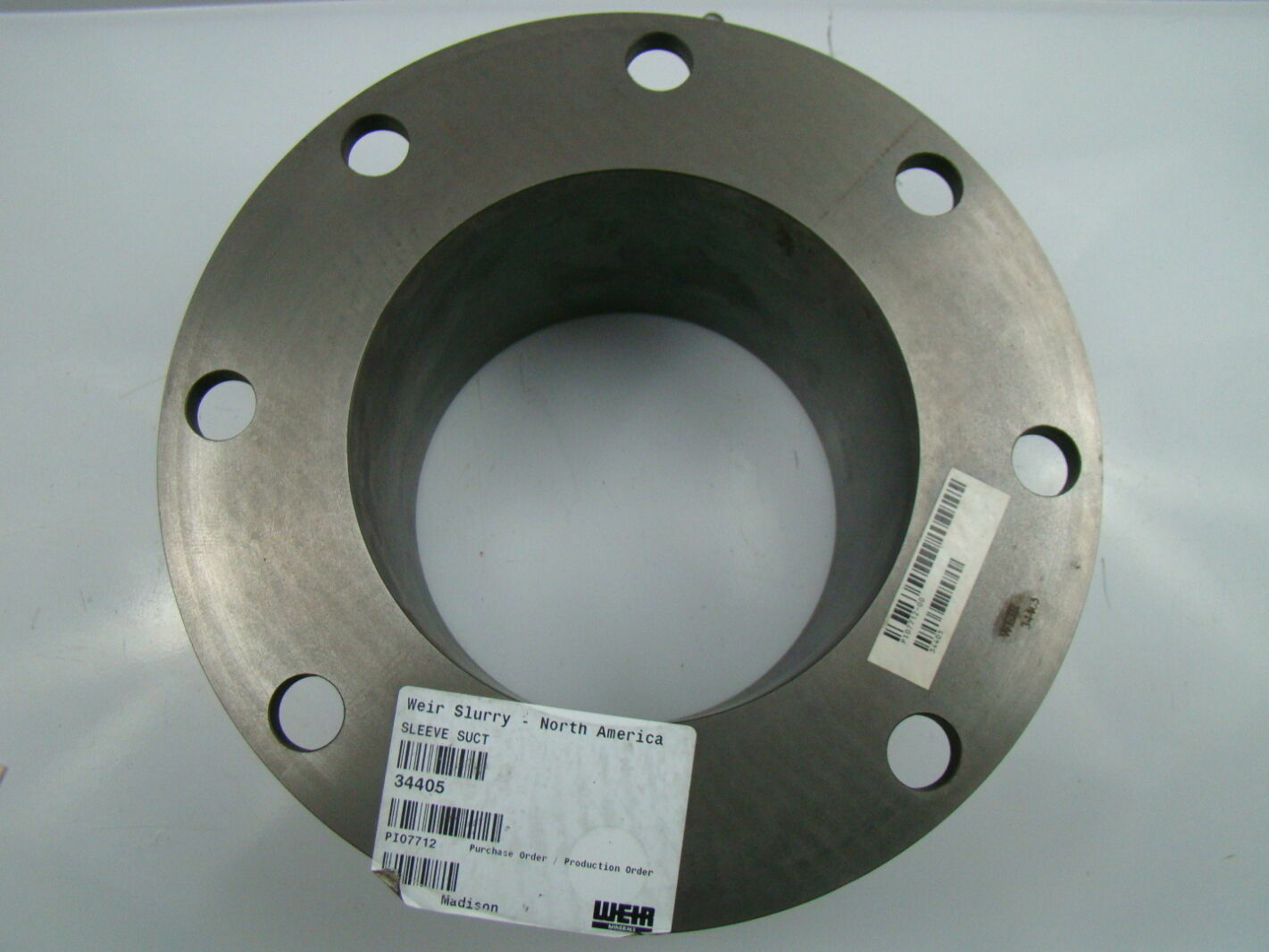 Weir Slurry Sleeve Suction 8 NPS 34405