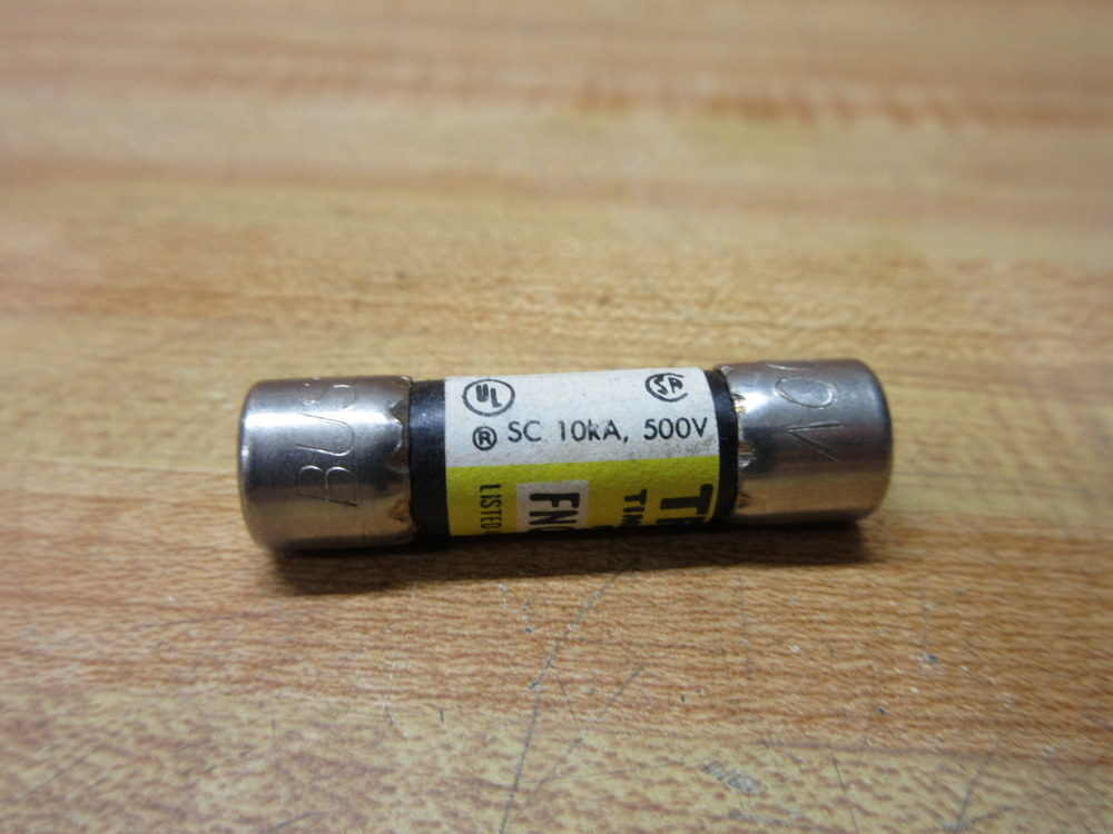 Buss FNQ-1-6/10 Bussmann Fuse Cross Ref 4XC49 (Pack of 5)
