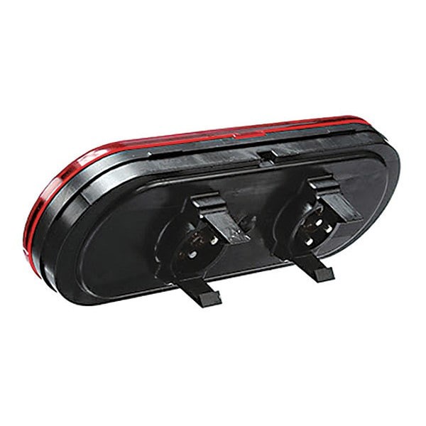 Grote 54672 Back-Up Light,Led,Red/Clear