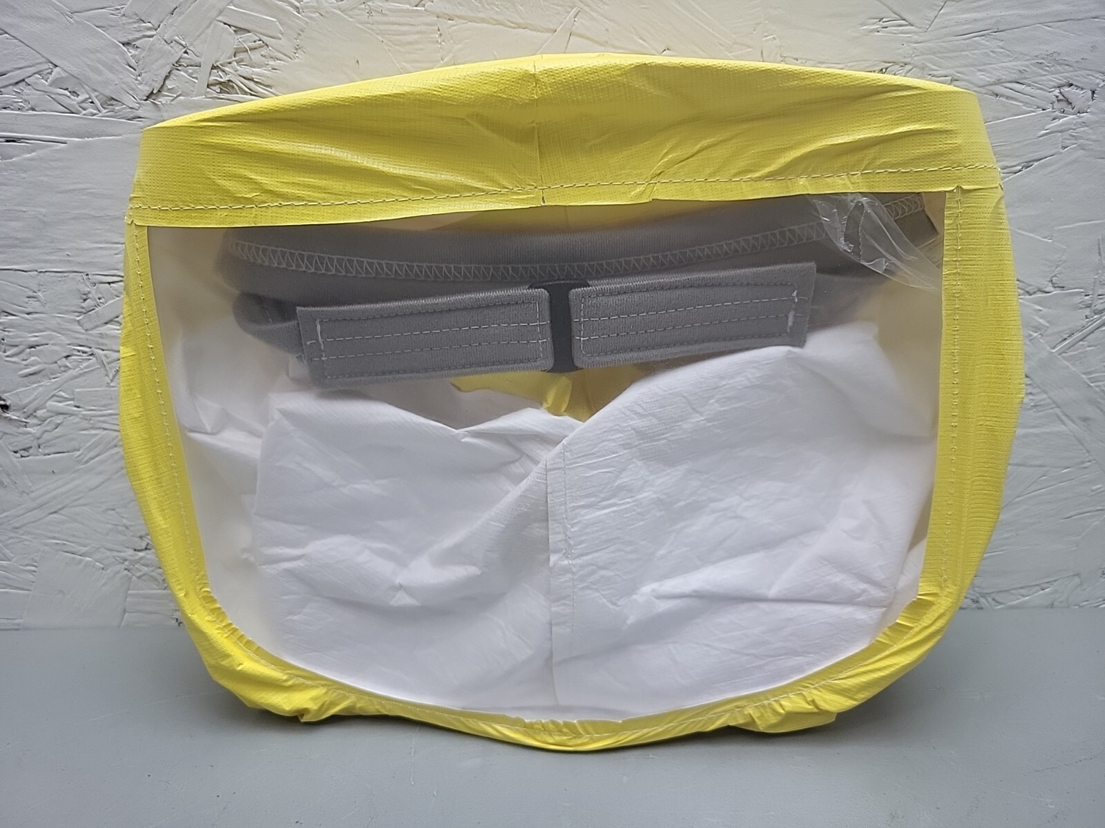 5 Pack Tychem AirBoss Loose Fitting PAPR Hood W/ Cape FlexAir PAPR System Yellow