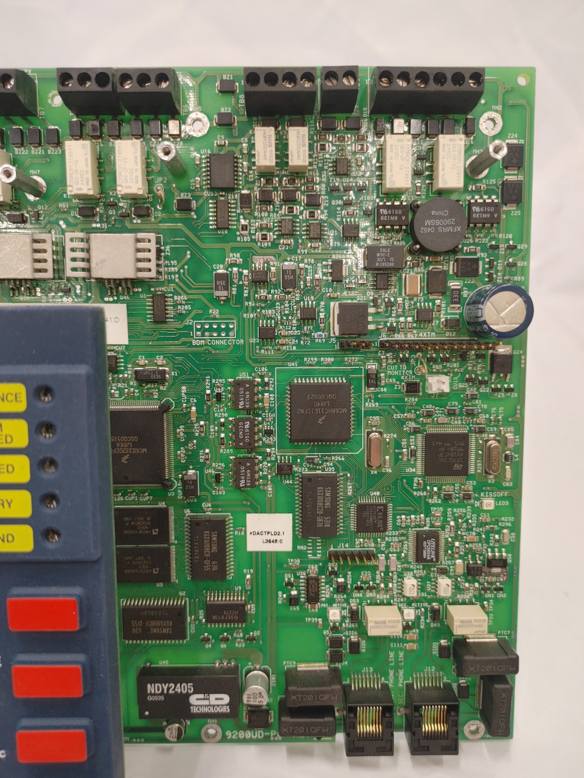 Notifier 9200UD-PCA Rev I Fire Alarm Control Board